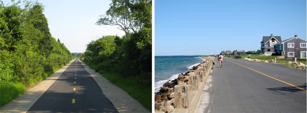 10 mile long Shining Sea Bikeway