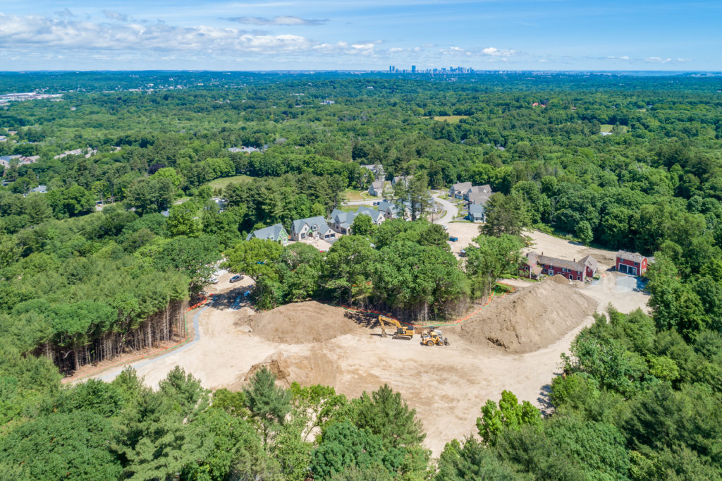 Construction at Wolcott Woods