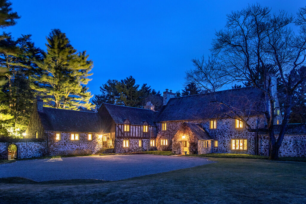 Country House at dusk